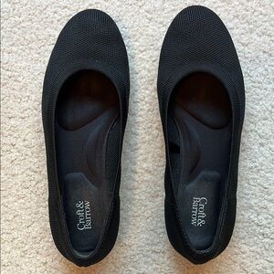 Croft & Barrow Women's Black Ballet Flats
